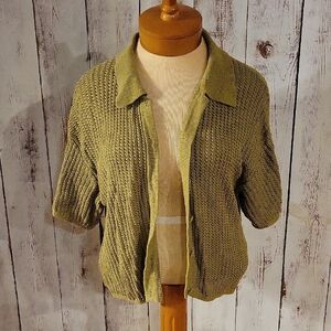 BE COOL Olive Green Women's Cardigan (M/L)